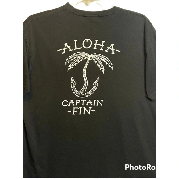 CAPTAIN Fin Aloha T-shirt 
Size: XL - Picture 5 of 7